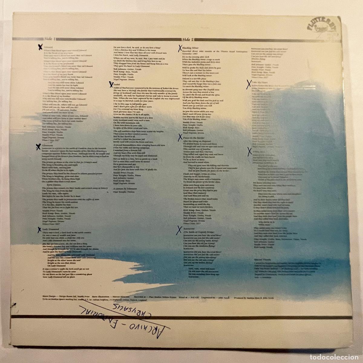 Discos de vinilo: STEELEYE SPAN BACK IN LINE (FLUTTERBY LP 1986) ENGLAND - Foto 2