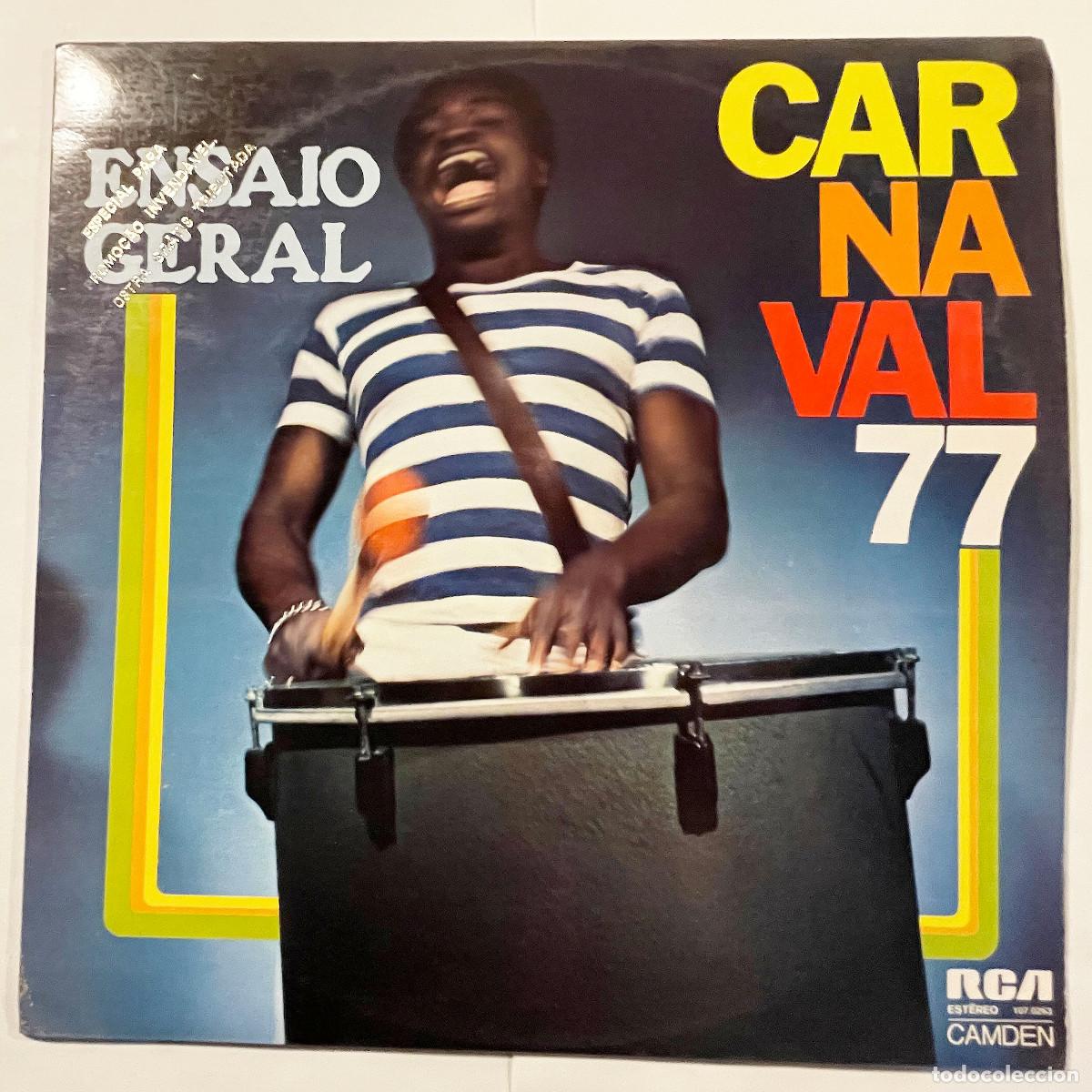 Discos de vinilo: CARNAVAL 77 ENSAIO GERAL (RCA LP 1977) BRASIL - Foto 1