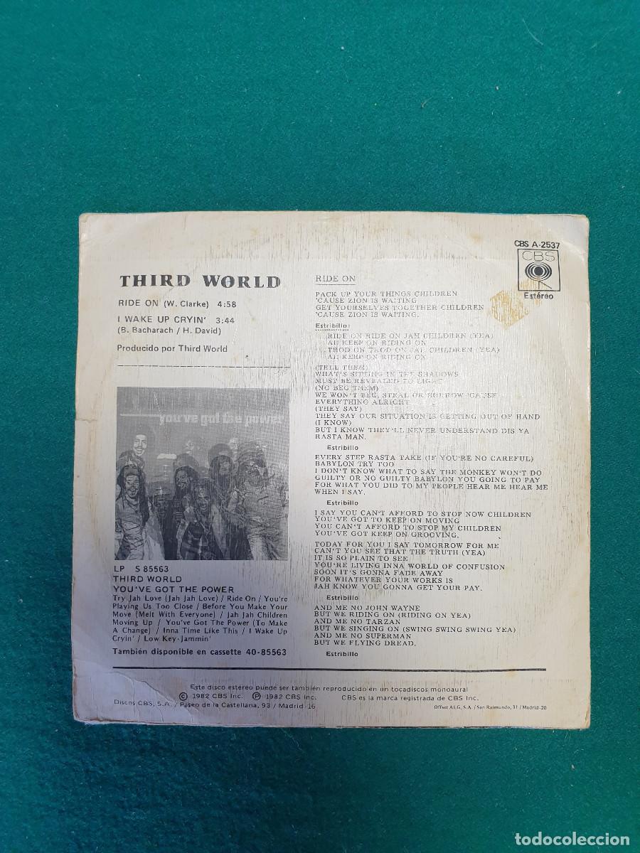 Discos de vinilo: Third World &ndash; Ride On - Foto 2
