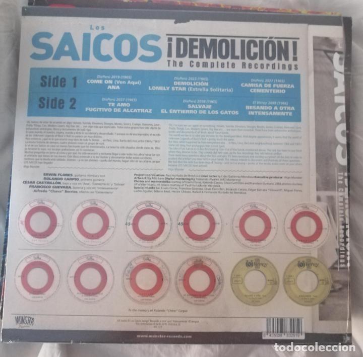 Discos de vinilo: Los Saicos - Demolicion: Complete recordings Lp - Foto 2