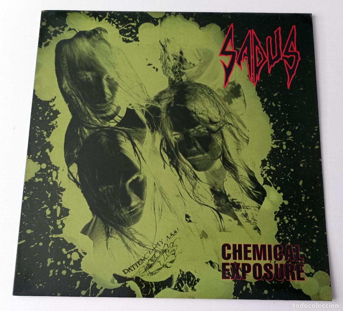 Discos de vinilo: LP SADUS - CHEMICAL EXPOSURE - Foto 1