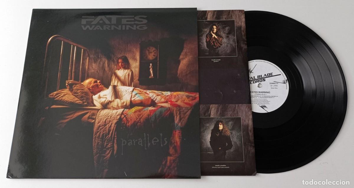 Discos de vinilo: LP FATES WARNING - PARALLELS - Foto 3