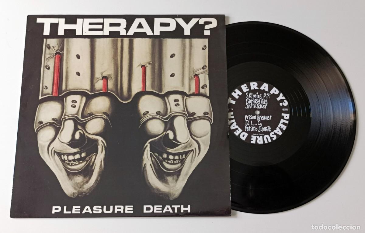 Discos de vinilo: LP THERAPY? - PLEASURE DEATH - Foto 3