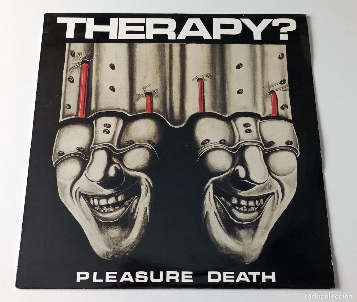 Discos de vinilo: LP THERAPY? - PLEASURE DEATH - Foto 1
