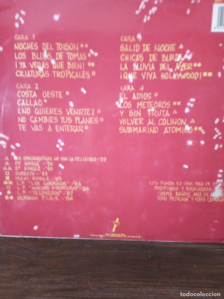 Discos de vinilo: Los card&iacute;acos , ethics & ethylics - Foto 2