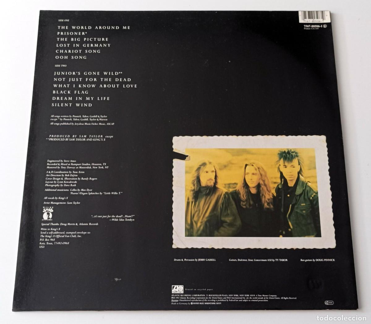 Discos de vinilo: LP KING&acute;S X &ndash; KING&acute;S X - Foto 2