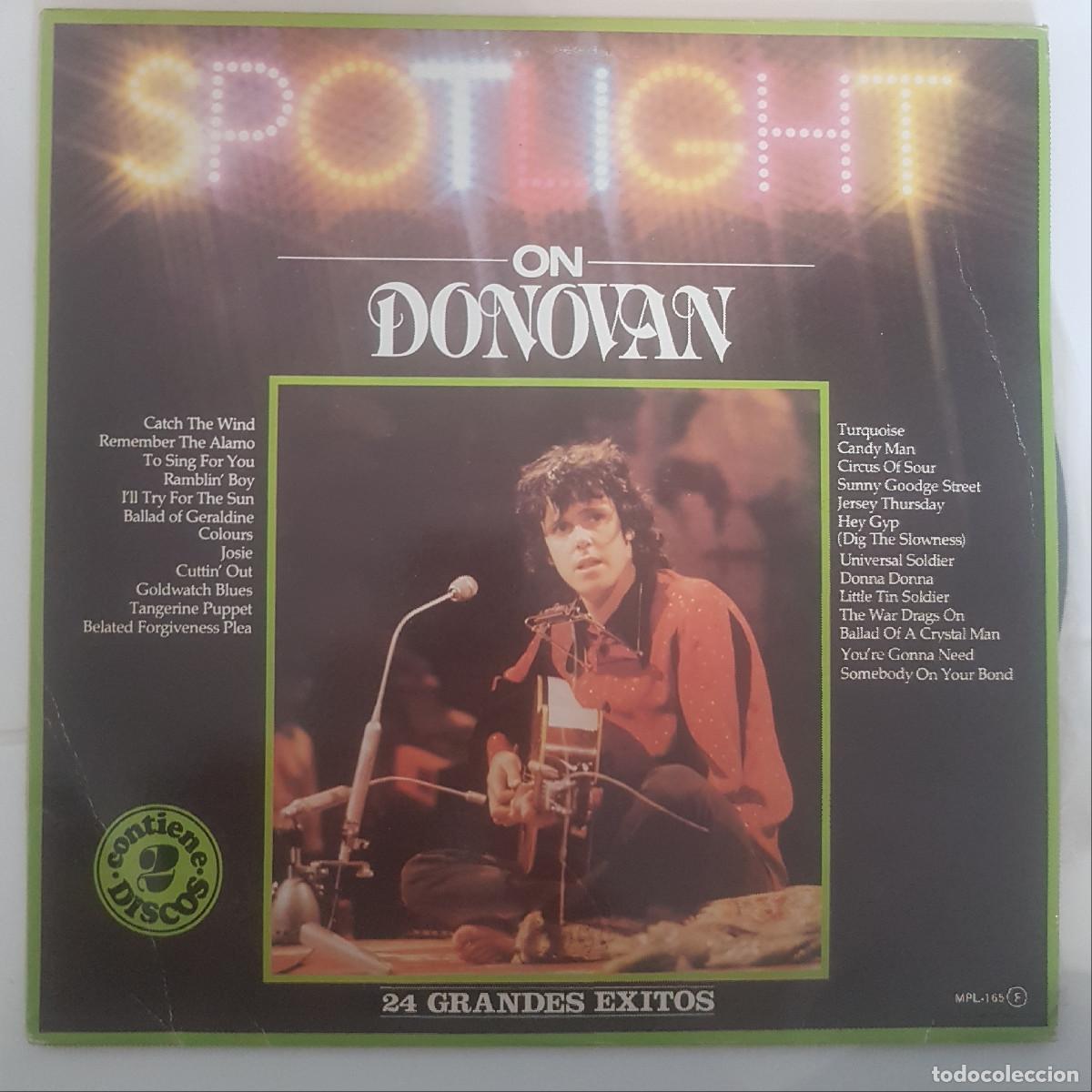 Discos de vinilo: DONOVAN. DOBLE LP. SPOTLIGHT - Foto 1