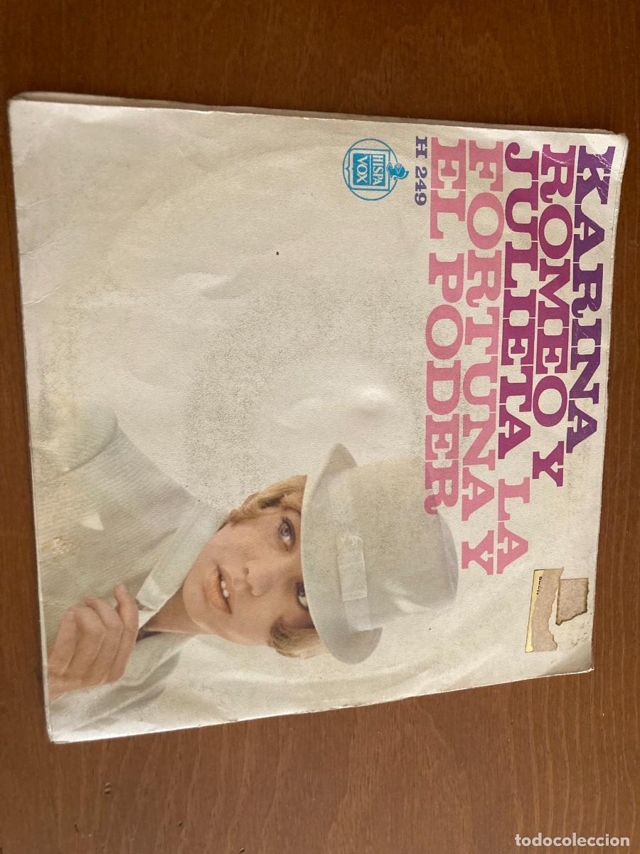 Discos de vinilo: KARINA, ROMEO Y JULIETA, LA FORTUNATA Y EL PODER / CONS309 - Foto 3