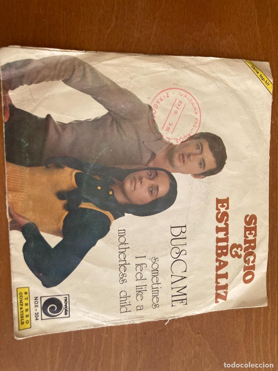 Discos de vinilo: SERGIO & ESTIBALIZ BUSCAME / CONS309 - Foto 3
