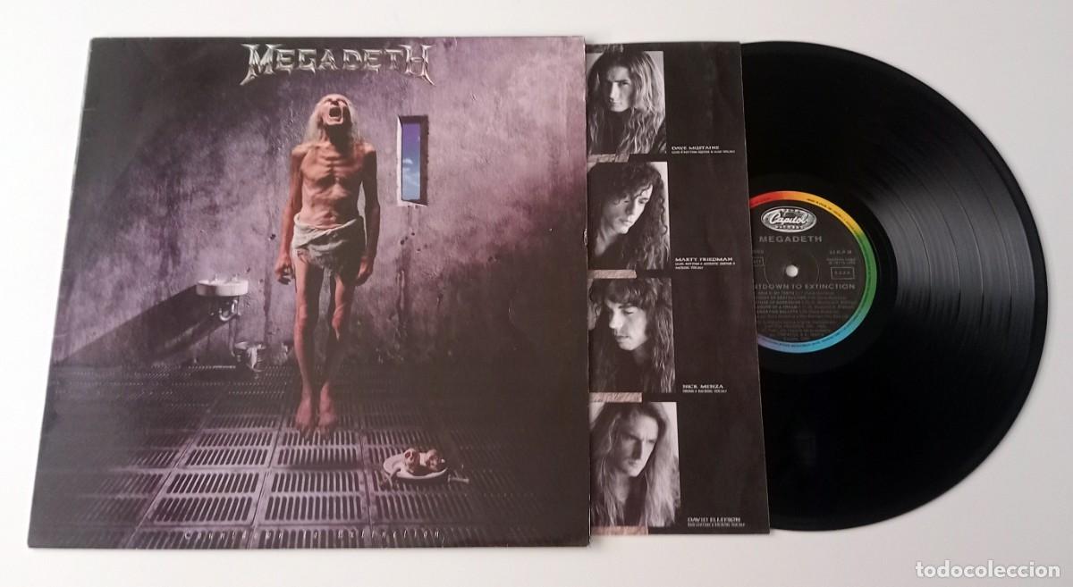 Discos de vinilo: LP MEGADETH - COUNTDOWN TO EXTINCTION - Foto 3