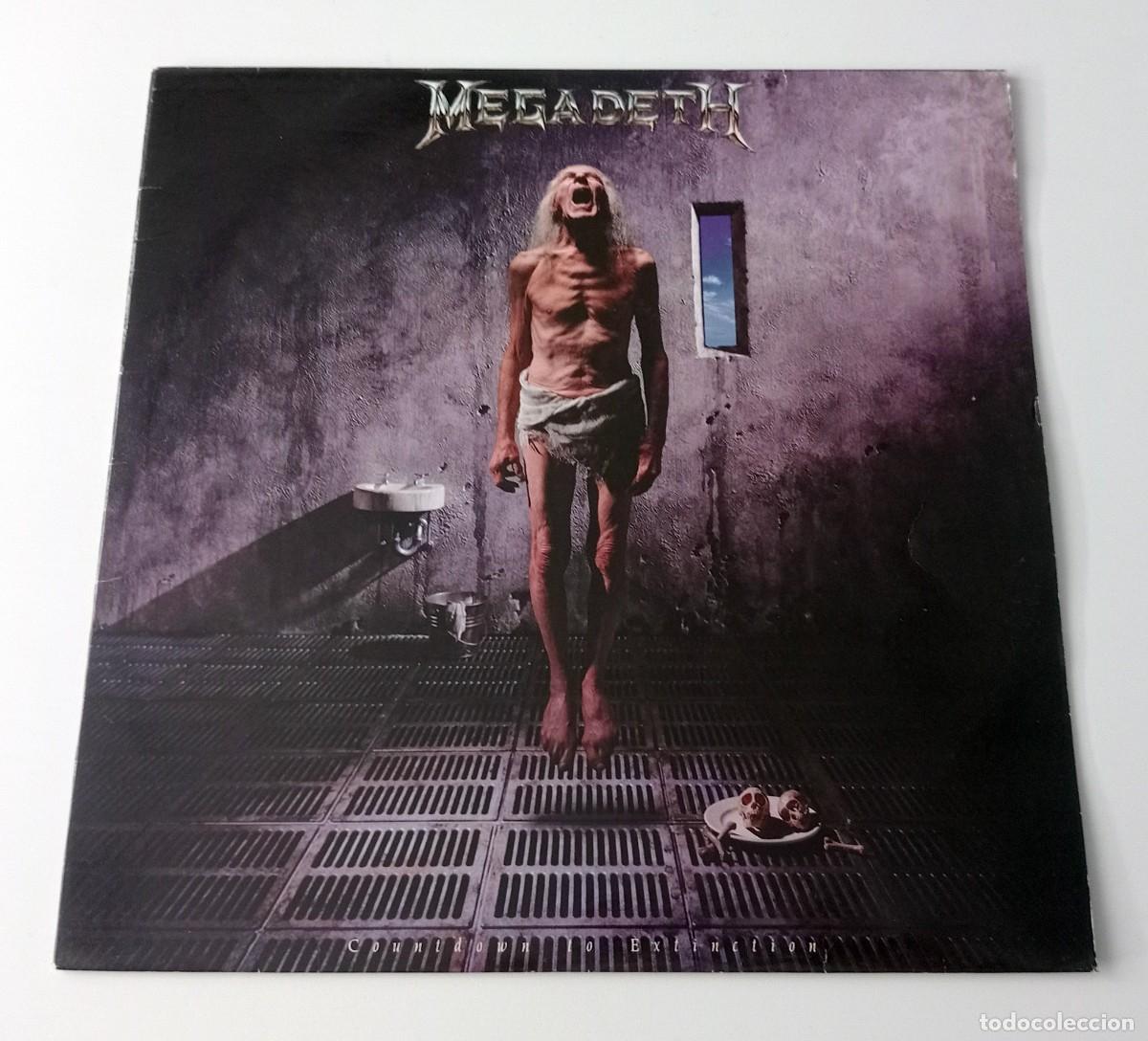 Discos de vinilo: LP MEGADETH - COUNTDOWN TO EXTINCTION - Foto 1