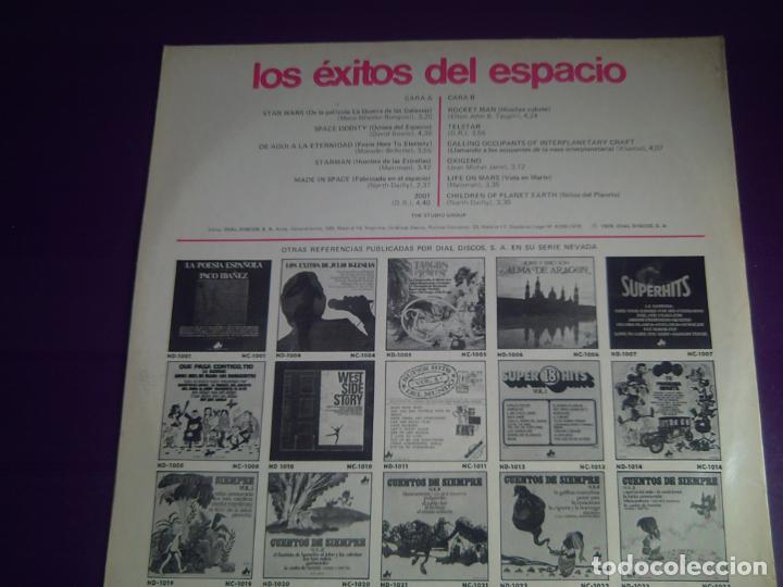 Discos de vinilo: The Studio Group &lrm;&ndash; Los Exitos Del Espacio - LP NEVADA 1978 - VERSIONES BOWIE, MORODER, MECO, JARRE, - Foto 2