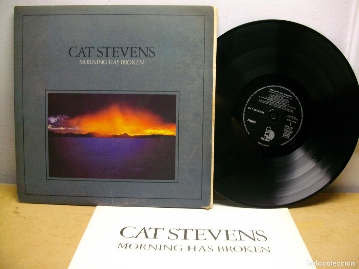 Discos de vinilo: Cat Stevens &ndash; Morning Has Broken LP +LIBRO PARTITURA - Foto 1