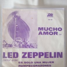Discos de vinilo: LED ZEPPELIN - MUCHO AMOR / WHOLE LOTTA LOVE (RAREZA!)