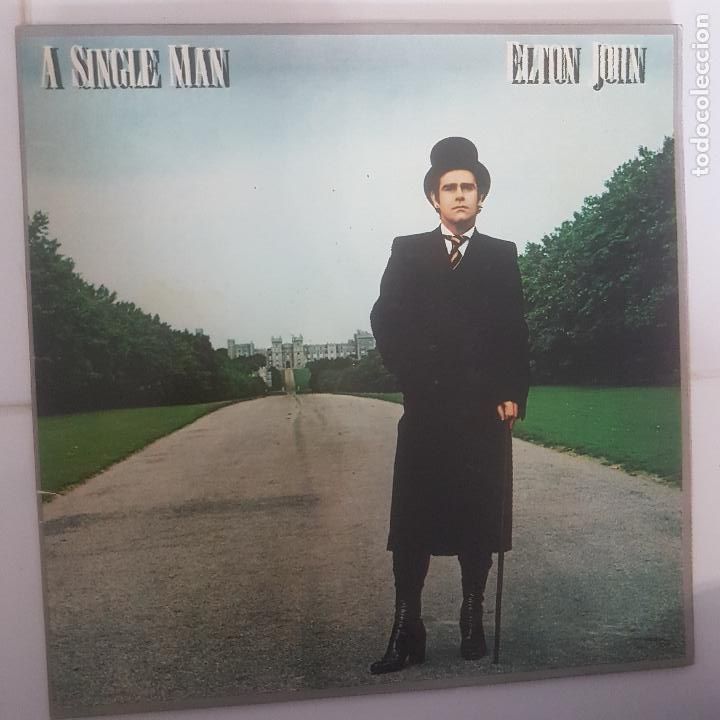 Discos de vinilo: ELTON JOHN. A SINGLE MAN - Foto 1