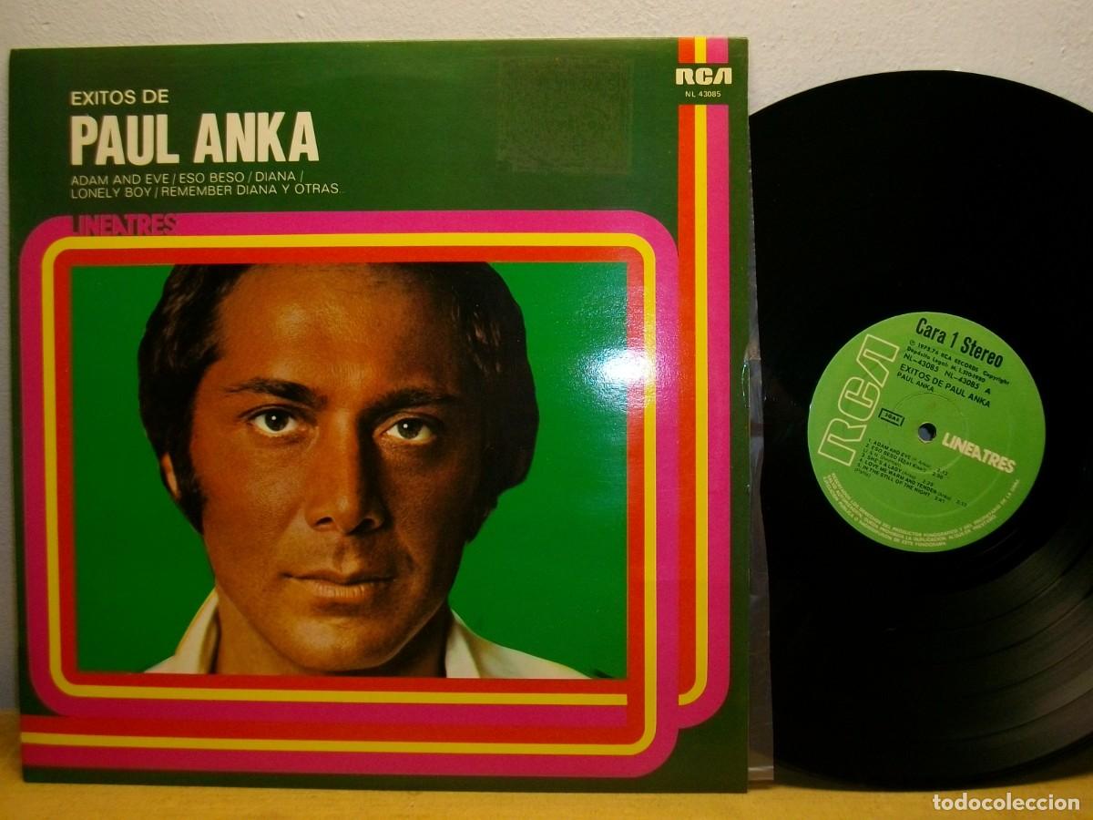 Discos de vinilo: Paul Anka &ndash; Exitos De Paul Anka LP - Foto 1