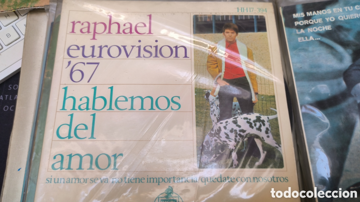 Discos de vinilo: Raphael eurovision 67 - Foto 1