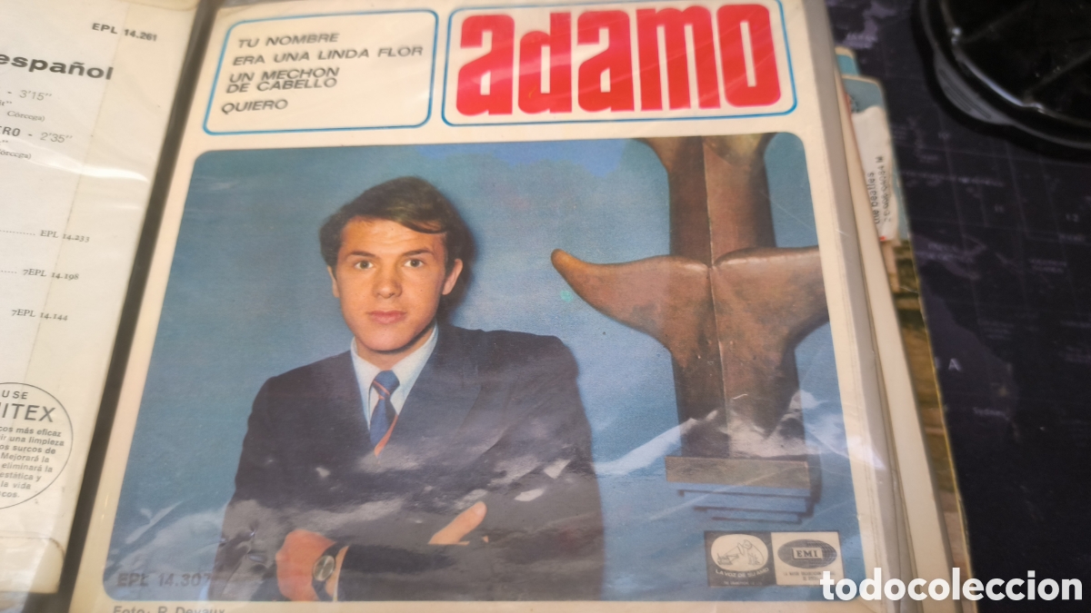 Discos de vinilo: Adamo - Foto 1
