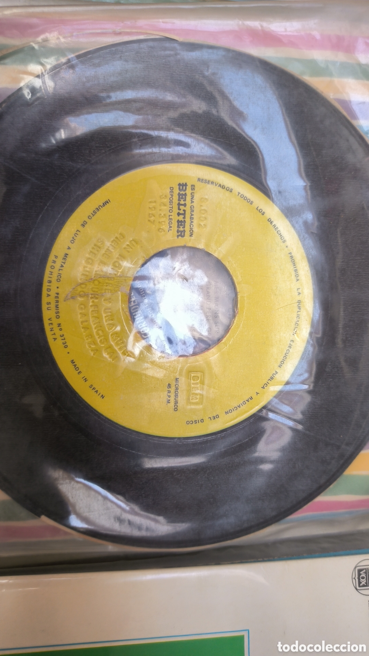 Discos de vinilo: Belter un hombre y una mujer - Foto 1