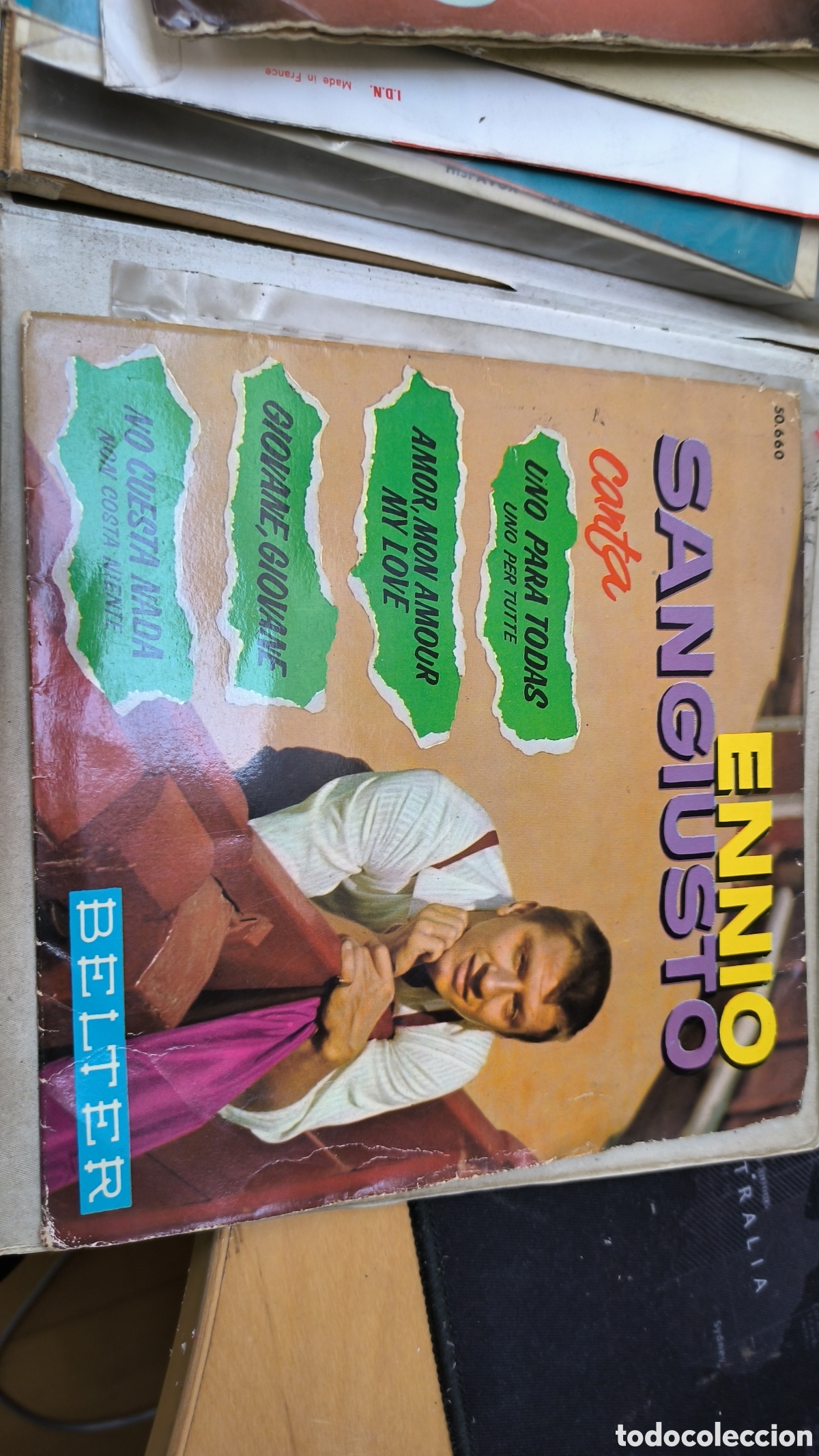 Discos de vinilo: Ennio sangiusto - Foto 1