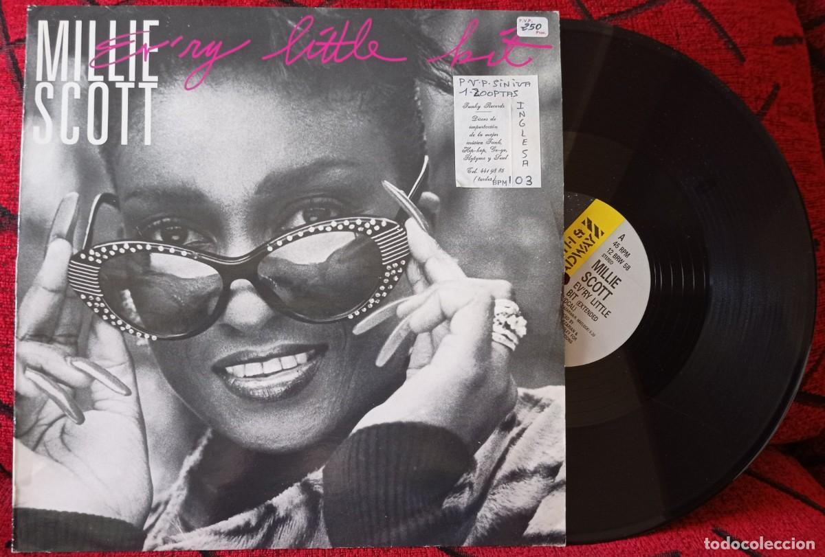 Discos de vinilo: MILLIE SCOTT ** Evry Little Bit ** 1987 UK - Foto 1