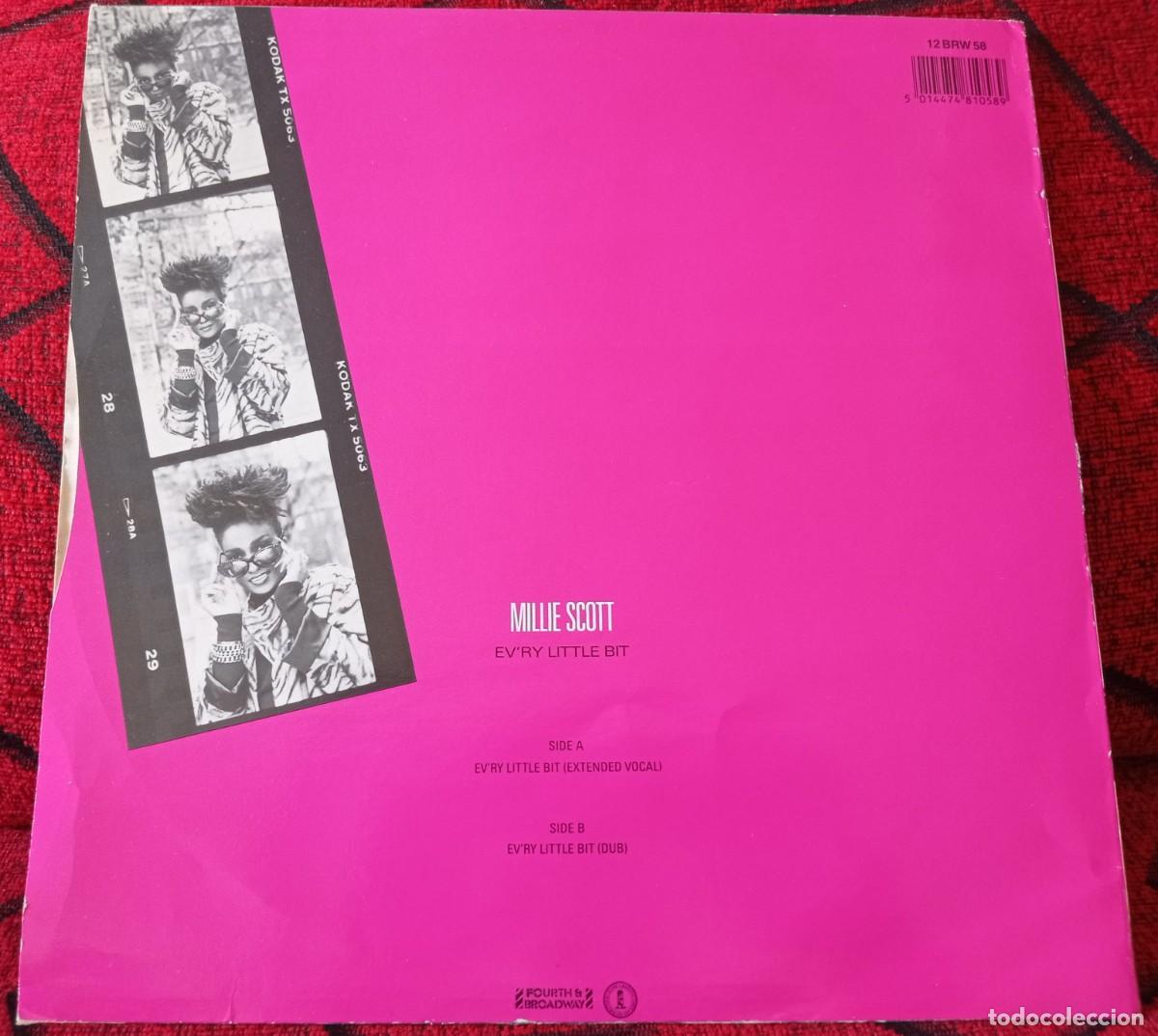 Discos de vinilo: MILLIE SCOTT ** Evry Little Bit ** 1987 UK - Foto 2
