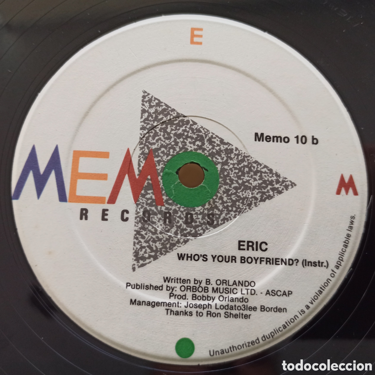 Discos de vinilo: Eric - Whos Your Boyfriend? (12&rdquo;) - Foto 2