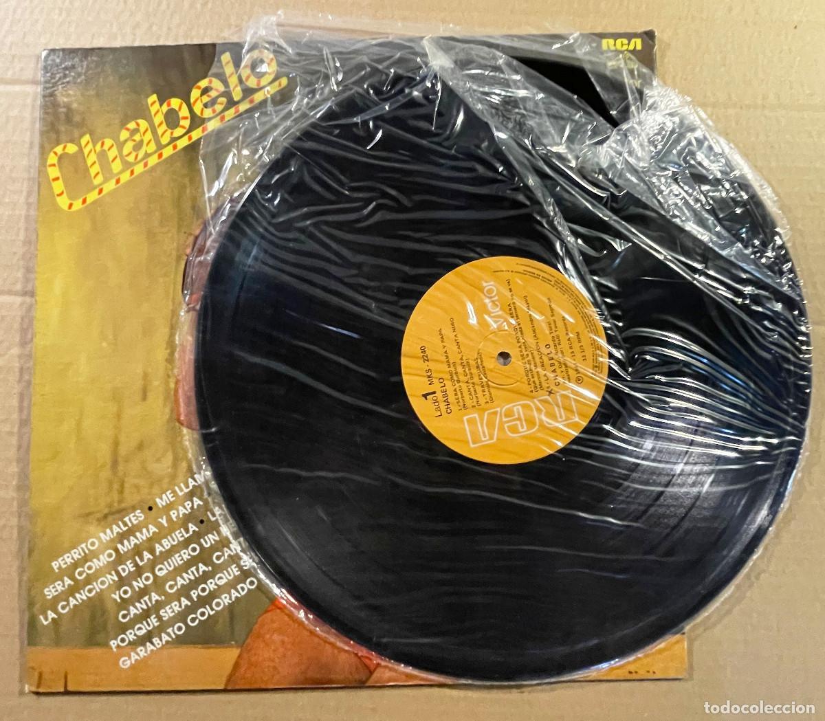 Discos de vinilo: CHABELO (LP RCA 1981) MEXICO - Foto 3