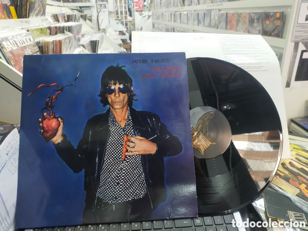 Discos de vinilo: Rober perdut LP salmos del cable 2017 - Foto 1