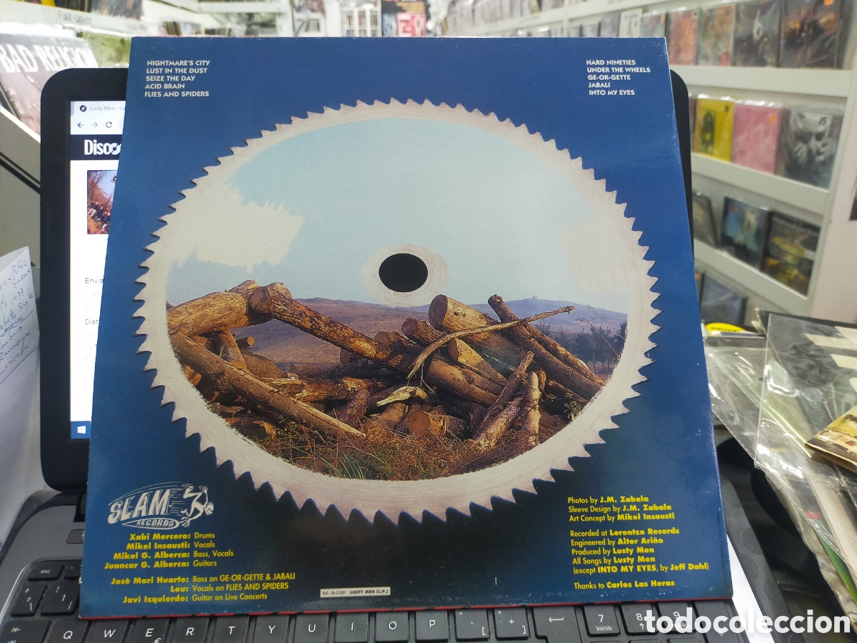 Discos de vinilo: Lusty men LP 2001 - Foto 2