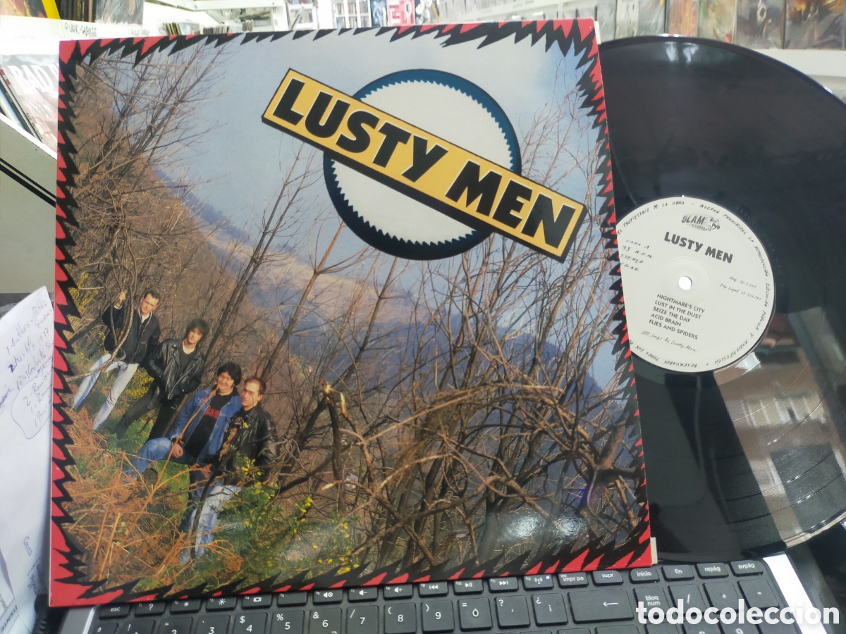Discos de vinilo: Lusty men LP 2001 - Foto 1