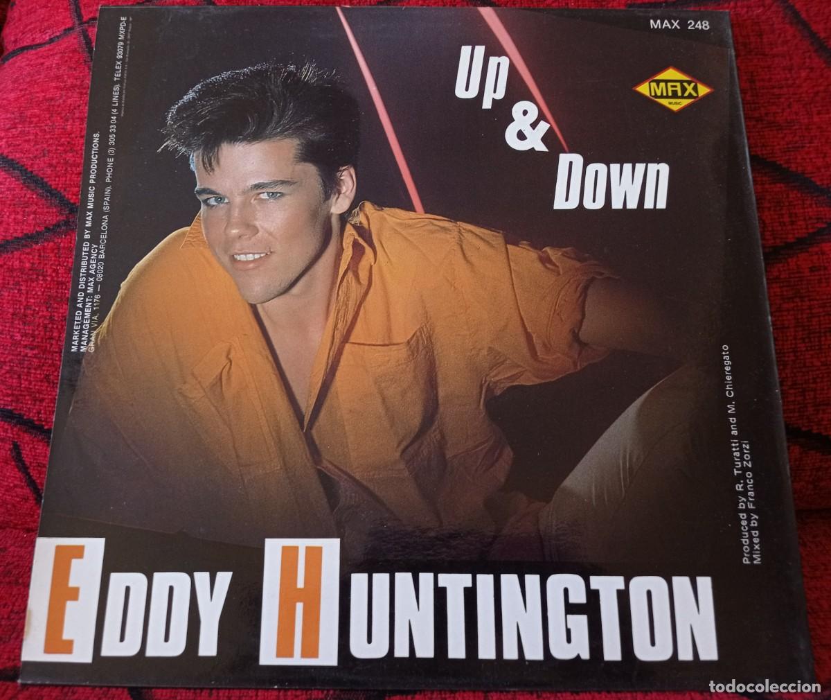Discos de vinilo: EDDY HUNTINGTON ** Up & Down ** 1987 MAXI SINGLE VINILO - Foto 2
