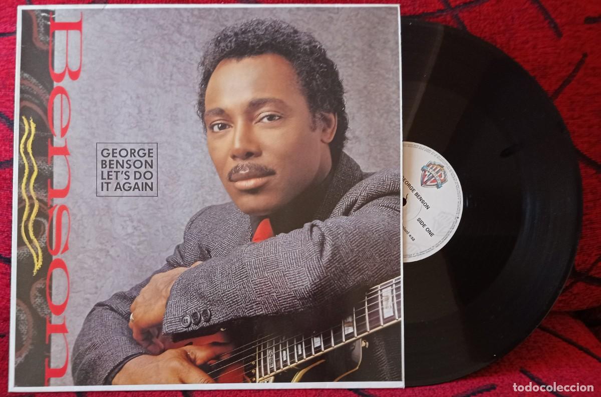 Discos de vinilo: GEORGE BENSON ** Lets Do It Again ** 1988 MAXI SINGLE VINILO - Foto 1