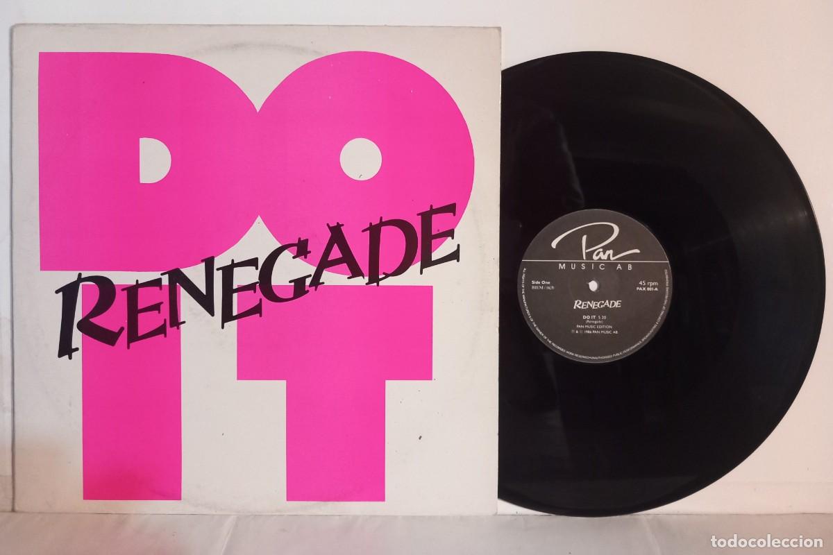 Discos de vinilo: RENEGADE / DO IT / LP - Foto 1