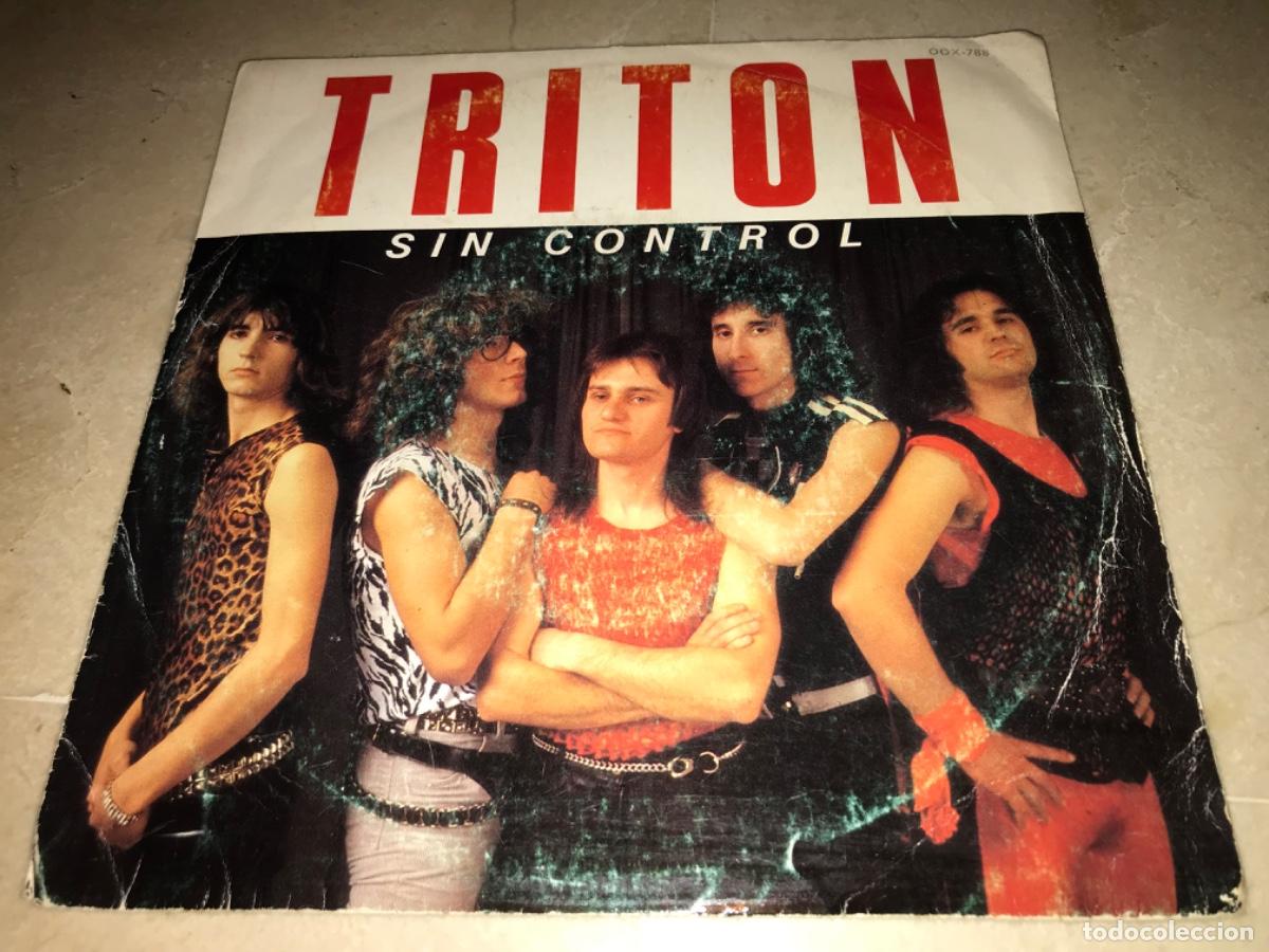 Discos de vinilo: TRITON-SIN CONTROL-ORIGINAL 1985-PROMOCIONAL - Foto 1
