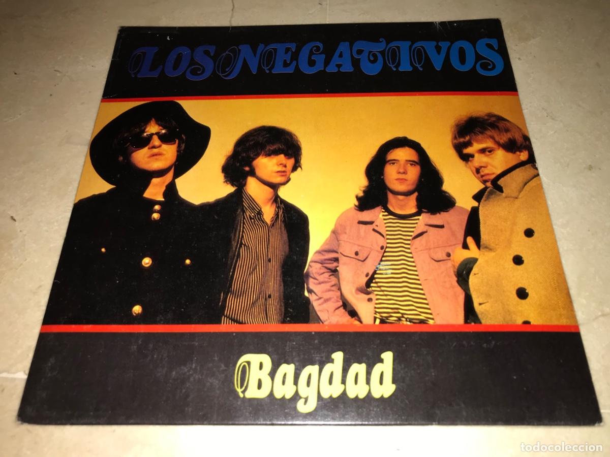 Disques de vinyle: LOS NEGATIVOS-BAGDAD-CABALLEROS Y VILLANOS-ORIGINAL 1987