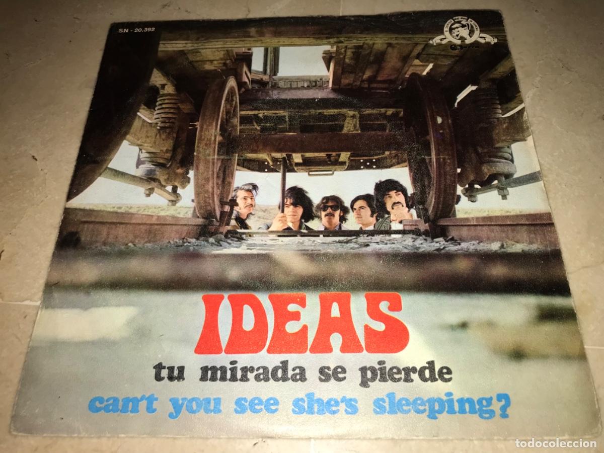 Disques de vinyle: IDEAS-TU MIRADA SE PIERDE-CAN&acute;T YOU SHE&acute;S SLEEPING?-ORIGINAL 1970-VINILO EN BUEN ESTADO