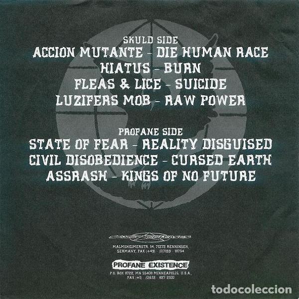 Discos de vinilo: Die Human Race - Various - Flexi-disc, 7&rdquo;, 33 ⅓ RPM, Shape, Compilation - Foto 2