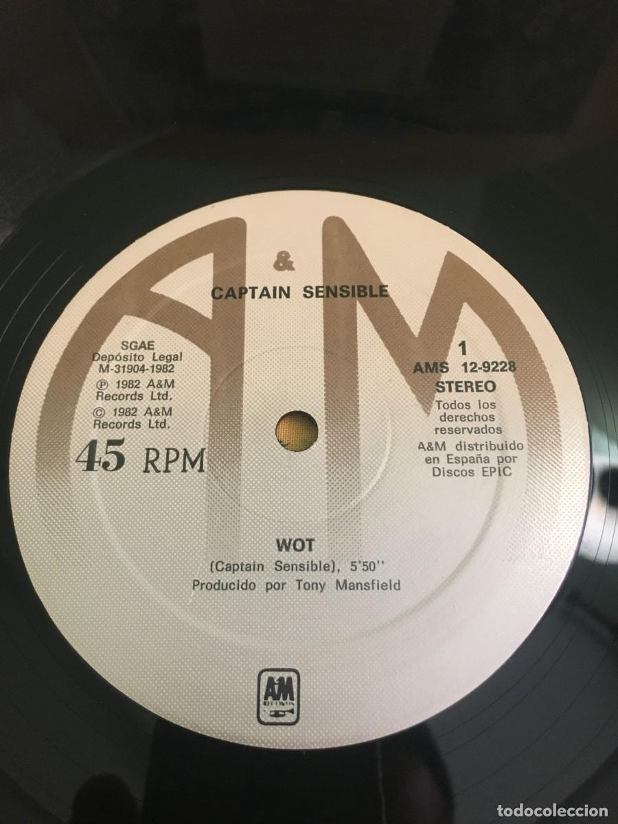 Discos de vinilo: Captain Sensible &lrm;&ndash; Wot! - Foto 4