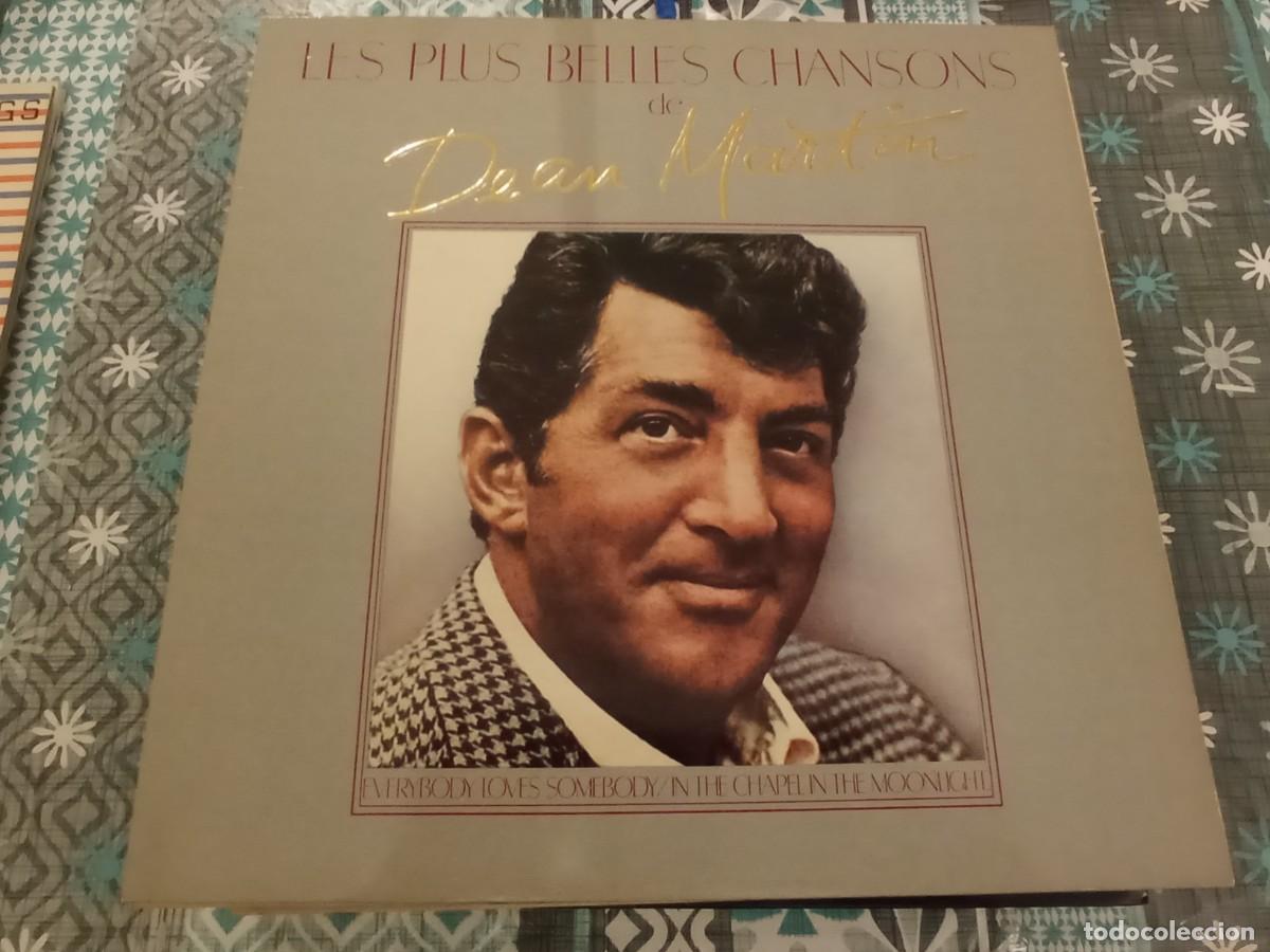 Discos de vinilo: DEAN MARTIN LES PLUS BELLES CHANSONS LP - Foto 1