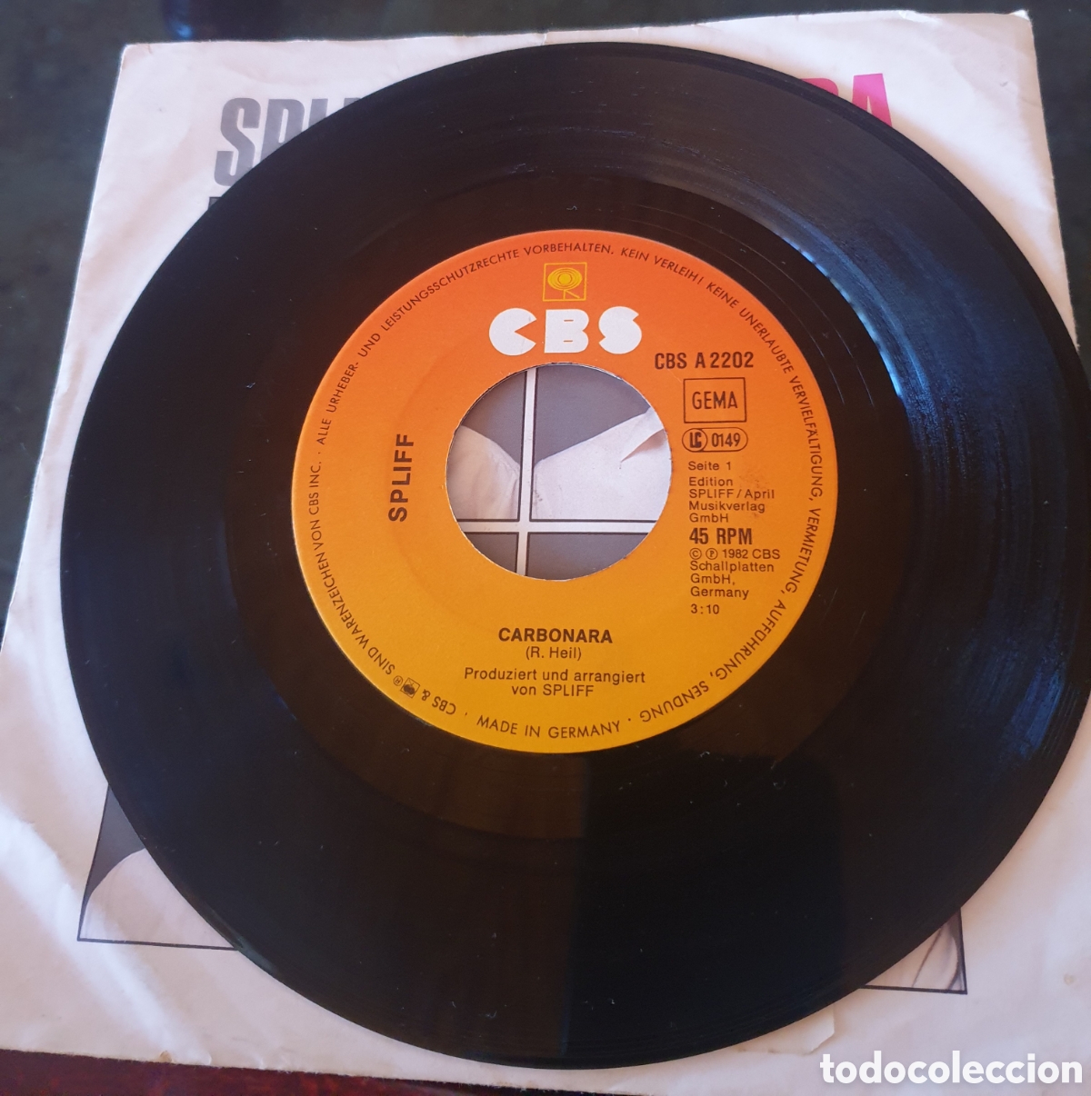 Discos de vinilo: Spliff - carbonara - Foto 3