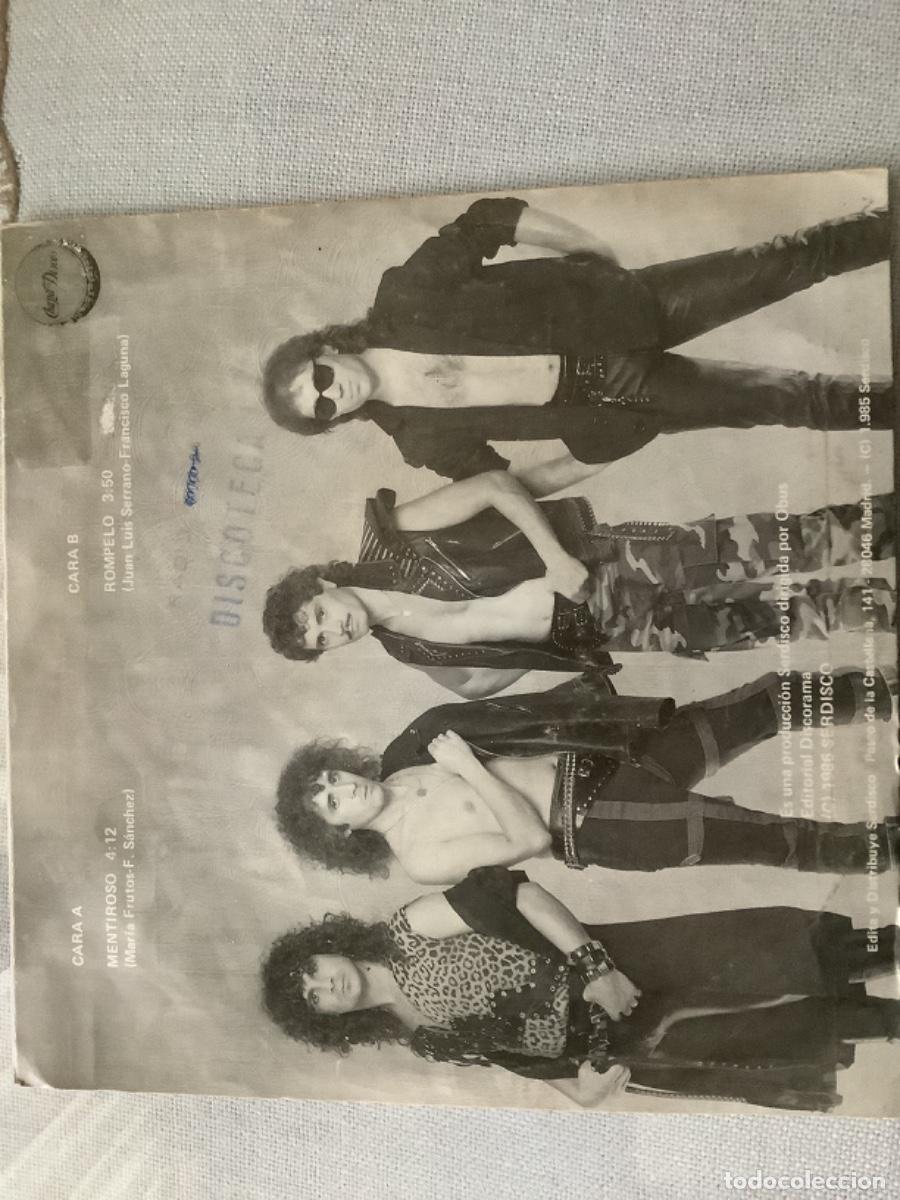 Discos de vinilo: OBUS. MENTIROSO. SINGLE. PROMOCIONAL. - Foto 2