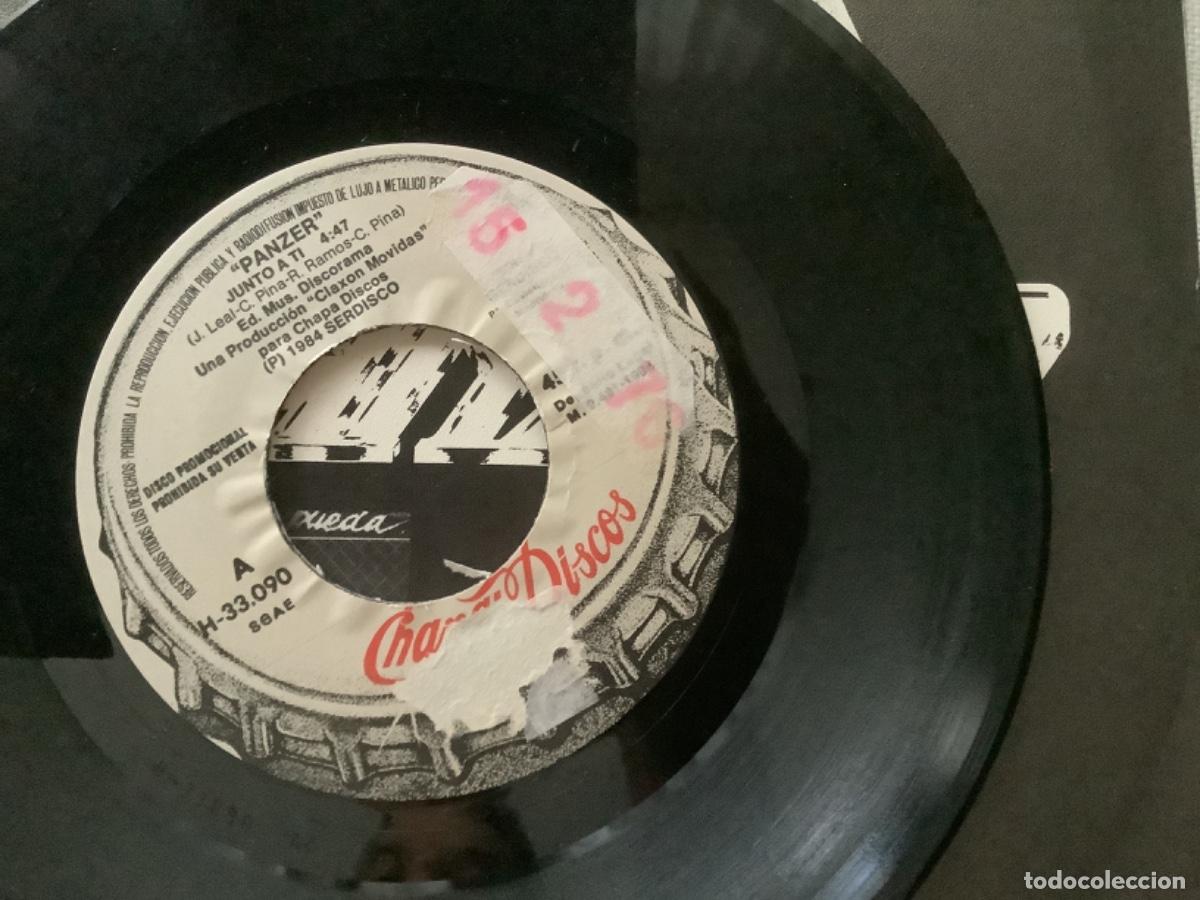 Discos de vinilo: PANZER. JUNTO A TI. SINGLE PROMOCIONAL. - Foto 3