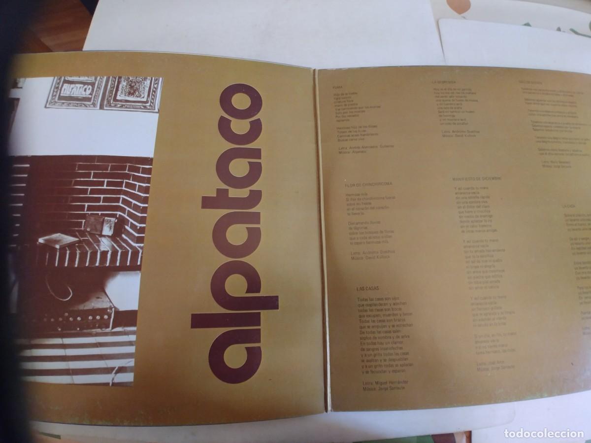 Discos de vinilo: ALPATACO-LP GATEFOLD-NUEVO - Foto 2