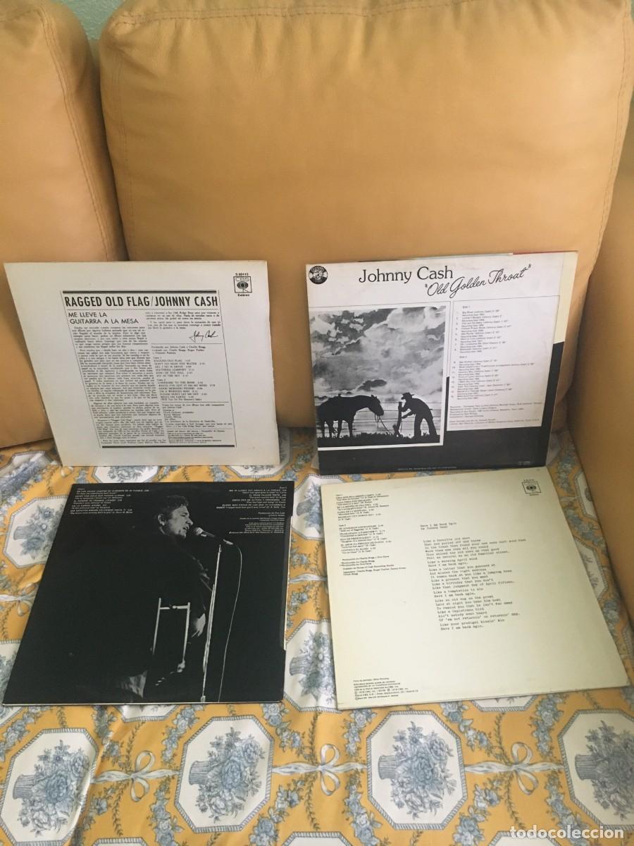 Discos de vinilo: Lote pack Johnny Cash x 4 - Foto 2
