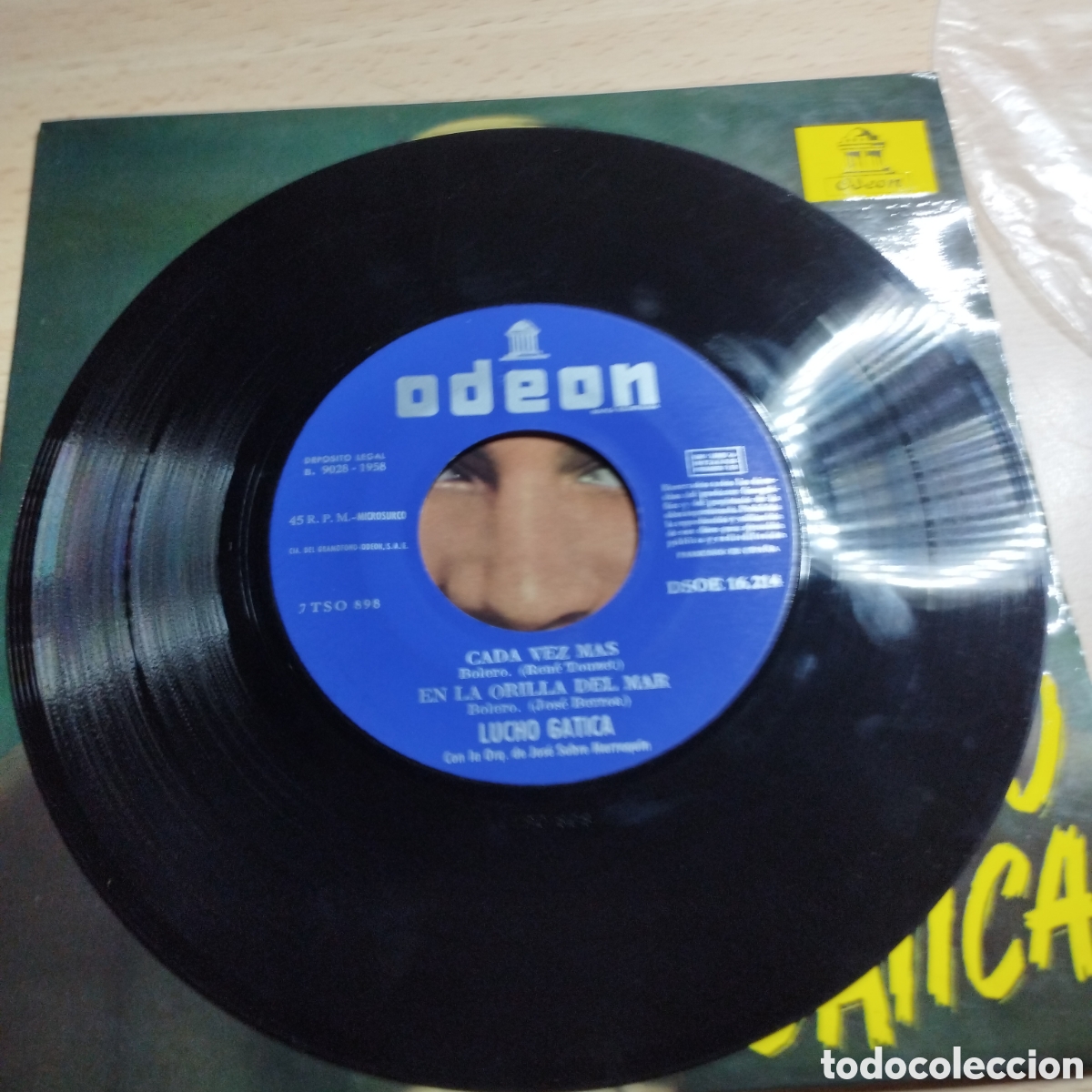 Discos de vinilo: EP 7&rdquo; Lucho Gatica 1958 Cada vez m&aacute;s + 3. - Foto 4