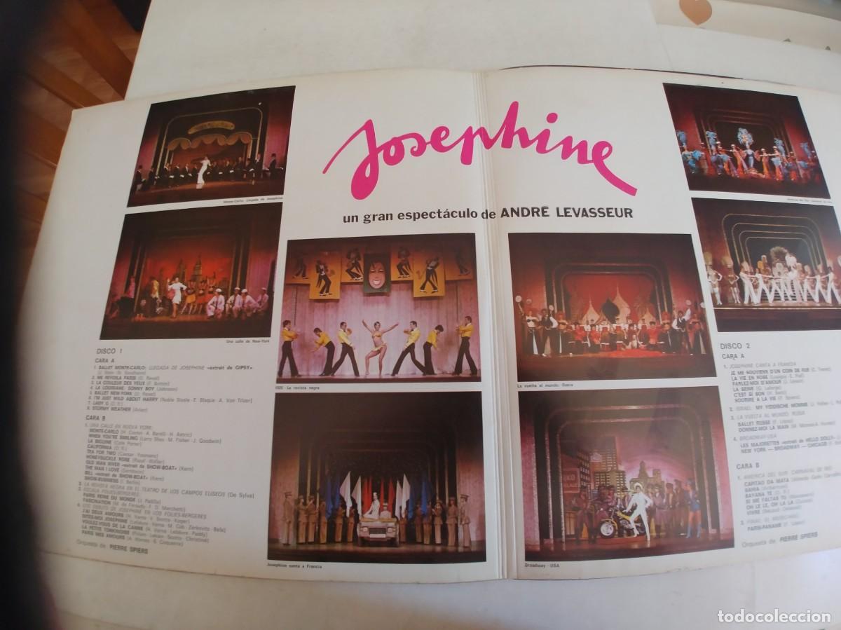 Discos de vinilo: JOSEPHINE BAKER-LP DOBLE A BOBINO-GATEFOLD - Foto 2