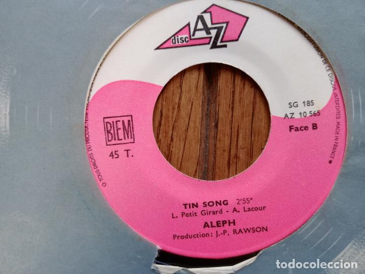 Discos de vinilo: Aleph - toccata + tin song - Foto 3