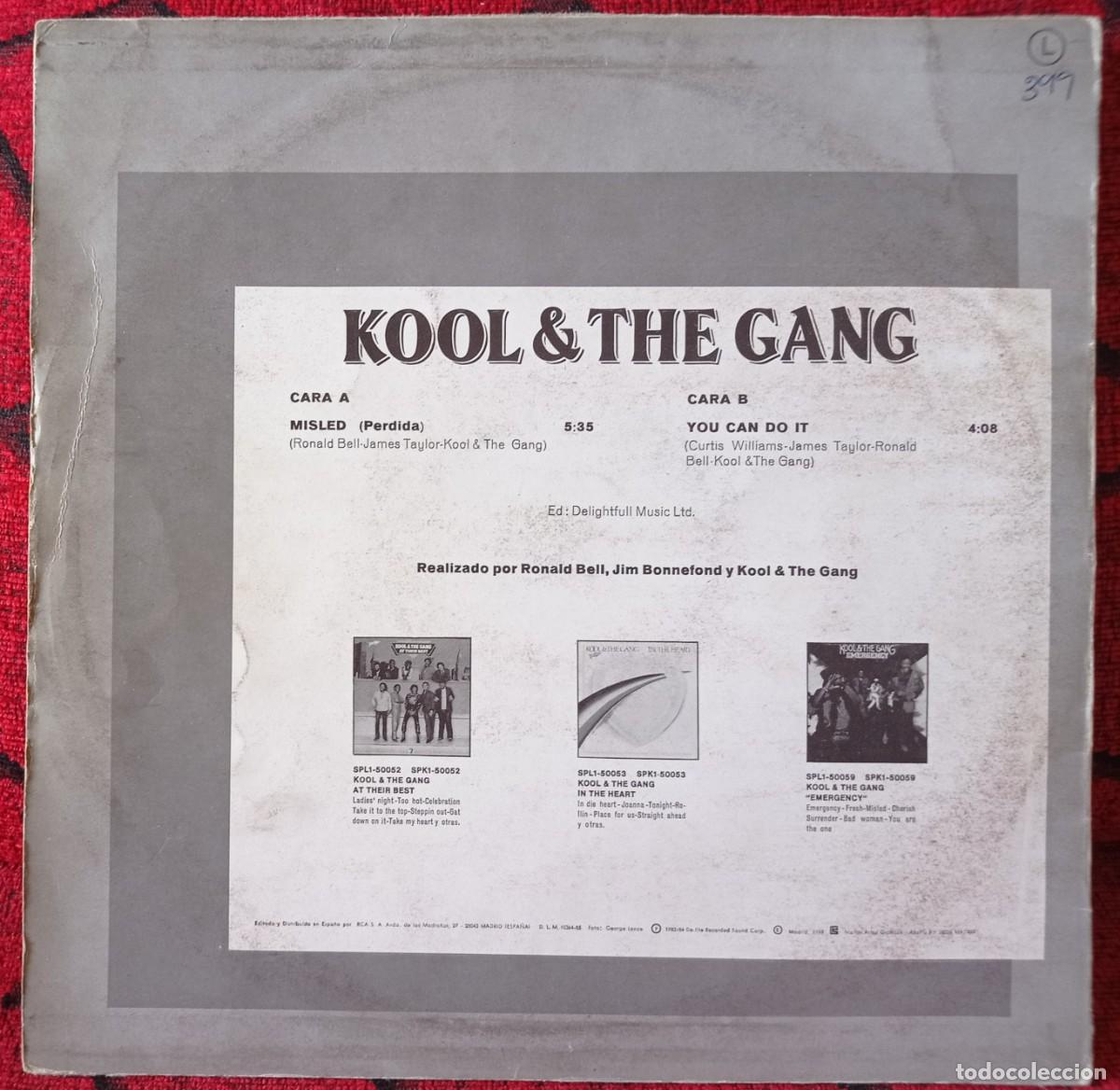 Discos de vinilo: KOOL & THE GANG ** Misled ** 1985 MAXI SINGLE VINILO - Foto 2