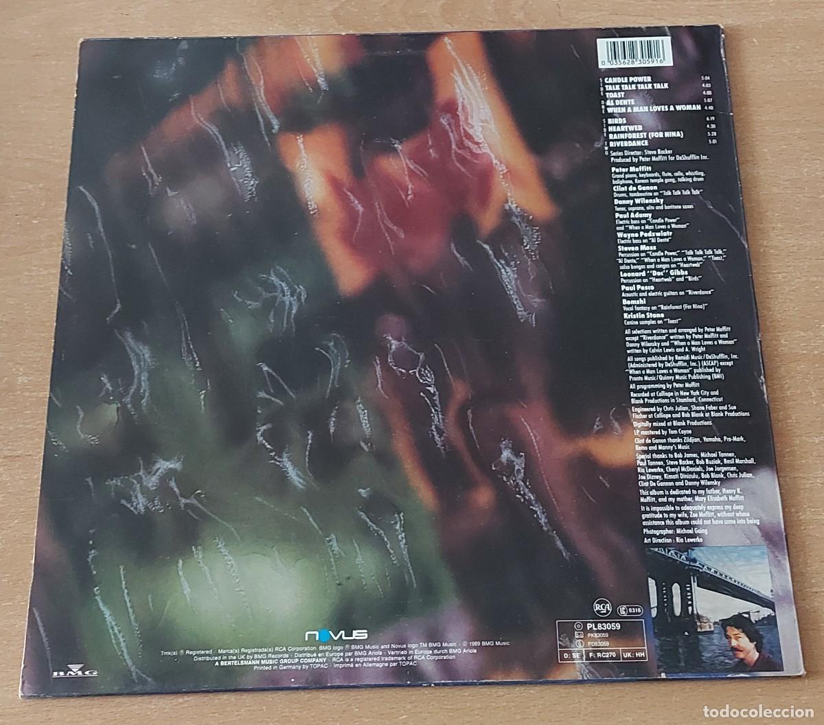 Discos de vinilo: LP PETER MOFFITT RIVERDANCE NOVUS 1989 GERMANY - Foto 2